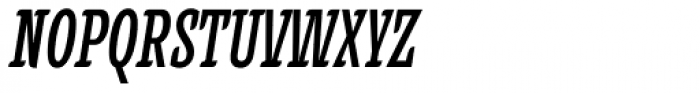 Alebrije Condensed Bold Italic Font UPPERCASE