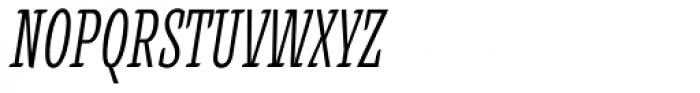 Alebrije Condensed Italic Font UPPERCASE