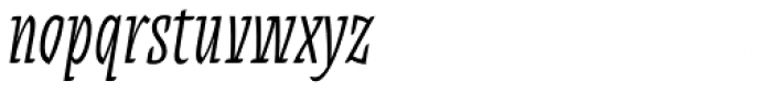 Alebrije Condensed Italic Font LOWERCASE