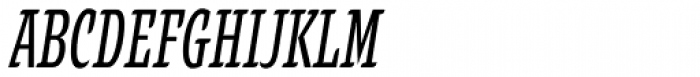 Alebrije Condensed Medium Italic Font UPPERCASE