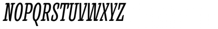 Alebrije Condensed Medium Italic Font UPPERCASE