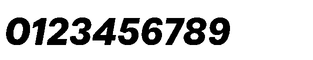 Alecrim Black Italic Font OTHER CHARS