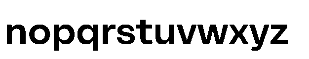 Alecrim Bold Font LOWERCASE