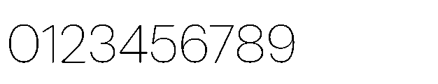 Alecrim Extra Light Font OTHER CHARS