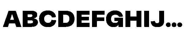 Alecrim Heavy Font UPPERCASE