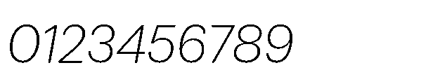 Alecrim Light Italic Font OTHER CHARS