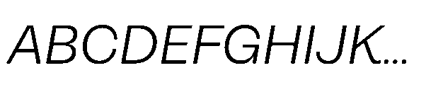 Alecrim Regular Italic Font UPPERCASE