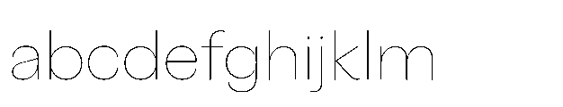 Alecrim Thin FONT