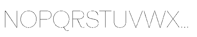 Alecrim Variable Font UPPERCASE