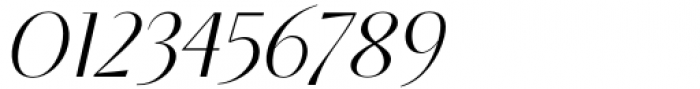 Aleesya Serif Light Italic Font OTHER CHARS
