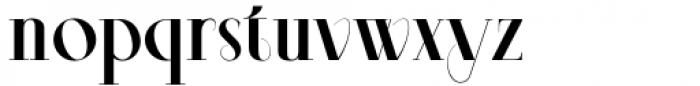 Aleesya Serif Medium Font LOWERCASE