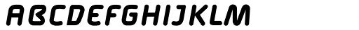 Alega Bold Small Caps Italic Font LOWERCASE