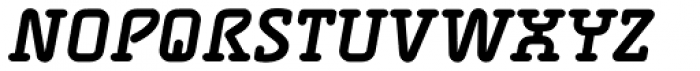 Alega Serif Bold Italic Font UPPERCASE