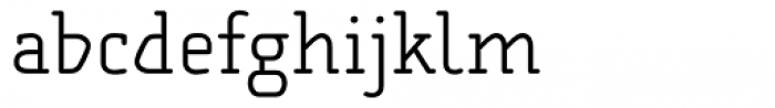 Alega Serif Light Font LOWERCASE