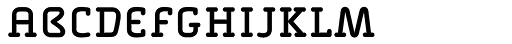 Alega Serif Normal SC Font LOWERCASE