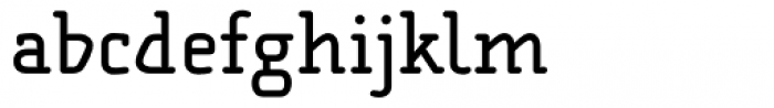 Alega Serif Normal Font LOWERCASE