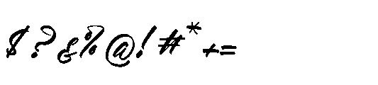 Aleghtoz Mountain Regular Font OTHER CHARS