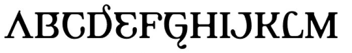 Alembic Two Font UPPERCASE