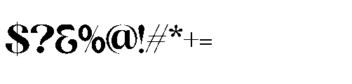 Alerino Regular Font OTHER CHARS