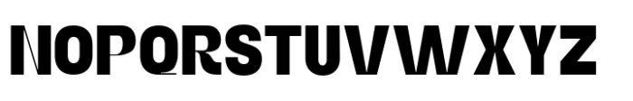 Alerio Black Font UPPERCASE