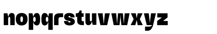 Alerio Black Font LOWERCASE