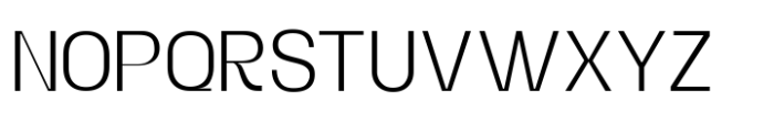 Alerio Extra Light Font UPPERCASE
