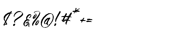 Alesteny Pojharu Regular Font OTHER CHARS