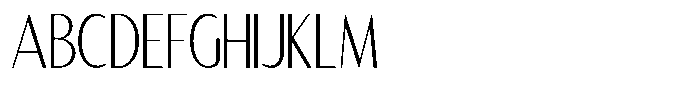Alestiqua Font UPPERCASE