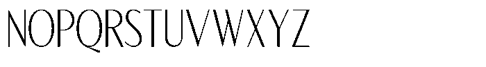 Alestiqua Font UPPERCASE