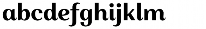 Alethia Next Bold Upright Font LOWERCASE