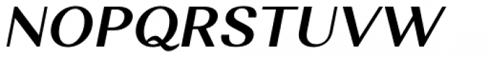 Alethia Pro Semi Bold Italic Font UPPERCASE