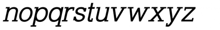 Alexandar Medium Italic Font LOWERCASE