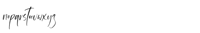 Alexander Knighteras Regular Font LOWERCASE