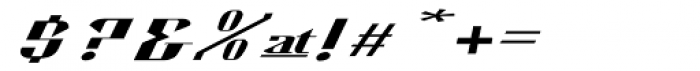Alexander Std Bold Oblique Font OTHER CHARS
