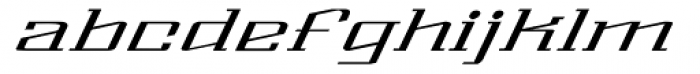 Alexander Std Light Oblique Font LOWERCASE