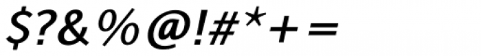 Alfabetica Semi Bold Italic Font OTHER CHARS