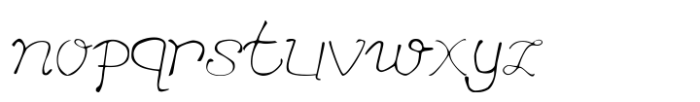 Alfaline Font LOWERCASE