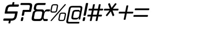 Alfaqix Algorithm Italic Font OTHER CHARS