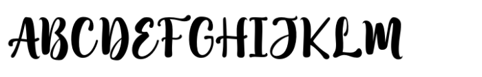 Alfitera Font UPPERCASE