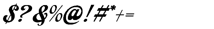 Alfondale Font OTHER CHARS