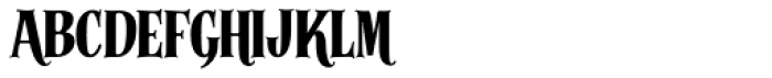 Alfons Serif Bold 2 Font UPPERCASE