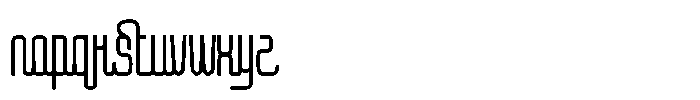 Alfonte Font LOWERCASE
