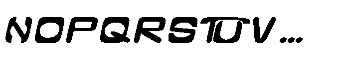 Alfonzo Italik Regular Font UPPERCASE