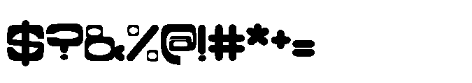 Alfonzo Regular Font OTHER CHARS