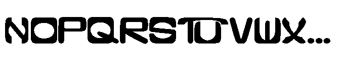 Alfonzo Regular Font UPPERCASE