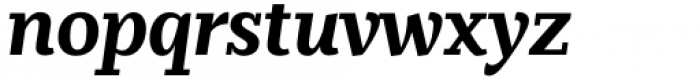 Alfredo Bold Italic Font LOWERCASE
