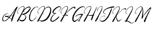 Alfrenio Regular Font UPPERCASE