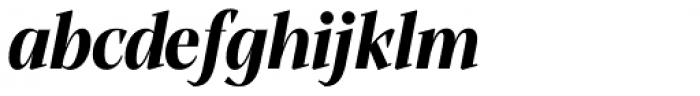 Alga Bold Italic Font LOWERCASE