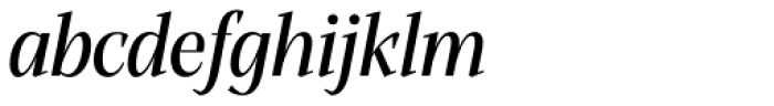 Alga Medium Italic Font LOWERCASE