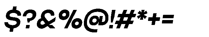 Algan Black Italic Font OTHER CHARS